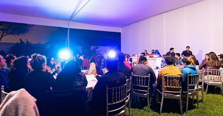 Noche de camaradería